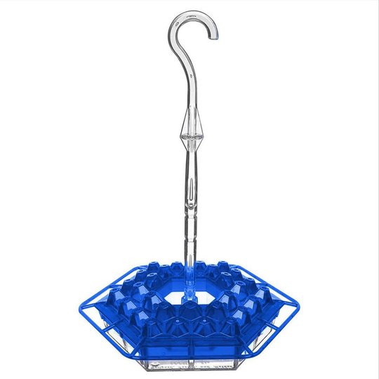 Hummingbird feeder long tube type hummingbird feeder bird feeder, Blue - Blue