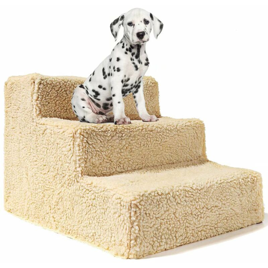 Perle Raregb - Cats and Dogs Climbing Scale Stairs Pet Jumping Platforms Pet Stairs Dogs Ramp Marche Pet Products, Yellow