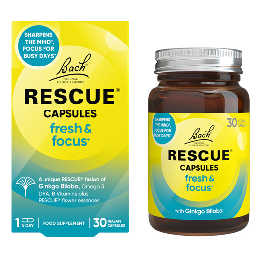 Bach Remedy Rescue Fresh & Focus Capsules 30s