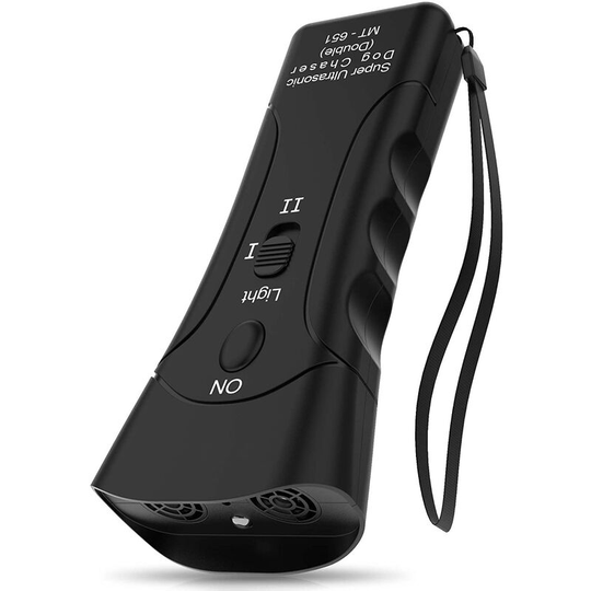 Lifcausal - Handheld Anti Barking Device & Ultrasonic Dog Bark Deterrent Training Multi-Functions Pet Anti-Barking Silent Commands Distracts