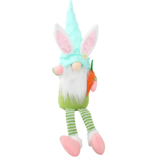 Easter Bunny gnome Handmade Rabbit Plush Toys Doll Ornaments Spring Kids Easter Gifts Holiday Home Party Home Decor