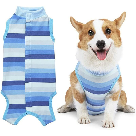 Pet Surgery Recovery Suit Dogs Care Clothes Operation Recovery Suit Anti-licking Wounds Post-Op Vest
