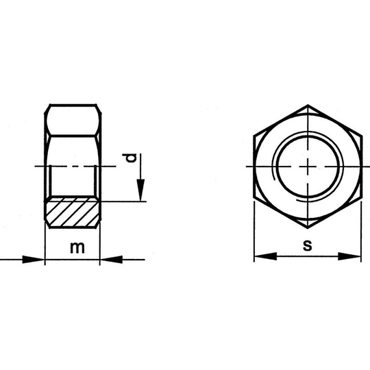 Qualfast - M16 Hex Nut o/s Thread Galvanised (8)- you get 10