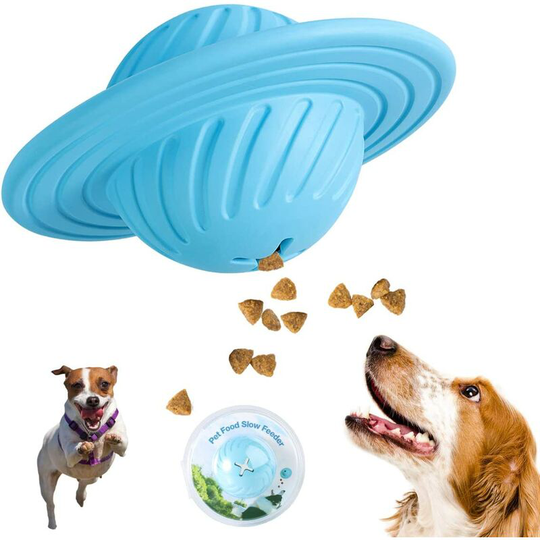 Dog Toy Dog Food Dispenser Ball, iq Interactive Food Toy for Medium Large Dogs Chew Chase