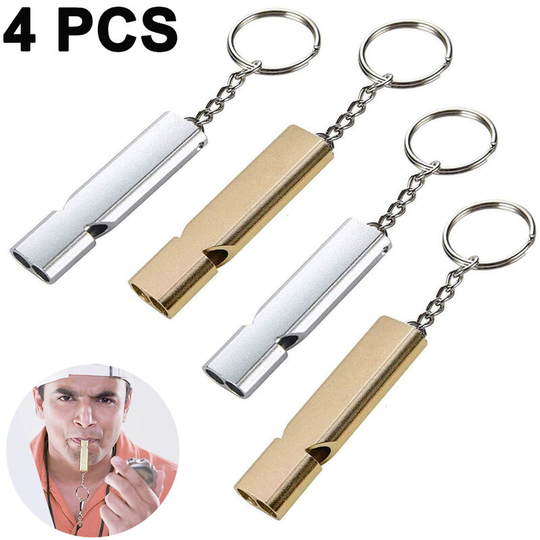 Dksfjkl - Protective Equipment Emergency Flash Whistle, Double Screeching Tube Whistle, Outdoor Accessories for Camping, Hiking, Sports and Dog