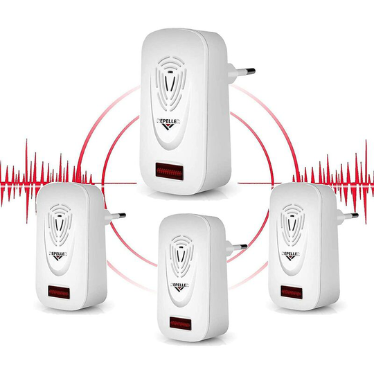 Thsinde - Ultrasonic Mouse Repellent, Ultrasonic Mouse Repellent Device Anti-rodent Insects, Anti Fly, Mosquito, Cockroach, Ant, Spider, 100%