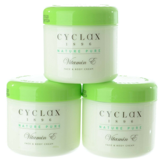 Cyclax Nature Pure Vitamin E Face & Body Cream 300ml X 3