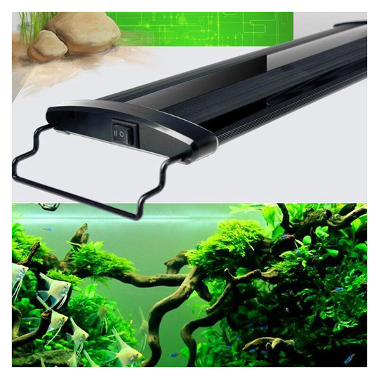 Heguyey - Aquarium led ramp, full spectrum adjustable lighting for freshwater aquarium plants