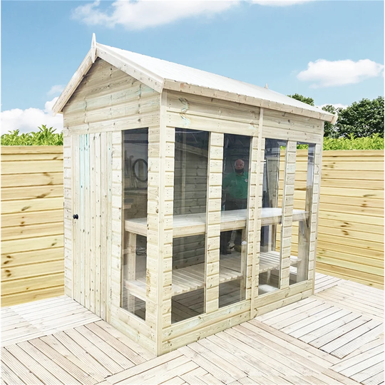Bettsville 11 x 6 Ft. Tongue and Groove Summer House