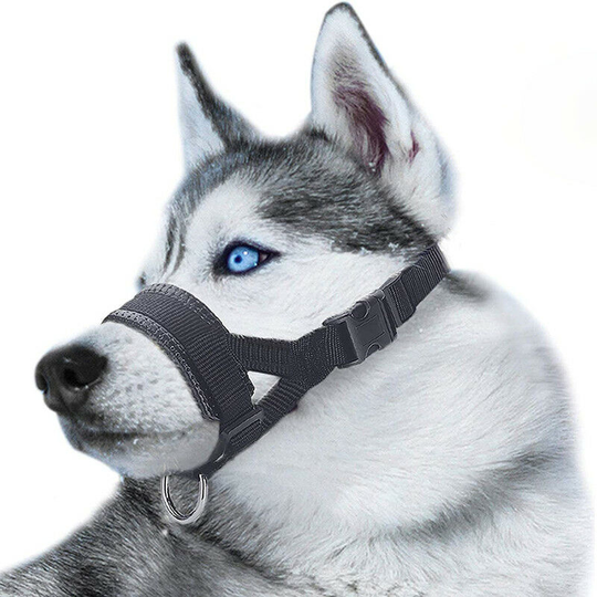 Adjustable Anti-biting Dog Soft Silica Gel Muzzle, Breathable Safety Pet Puppy Muzzles Mask