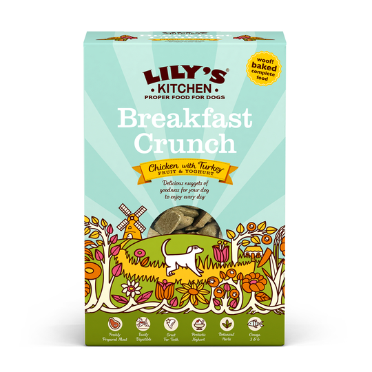 Lily's Kitchen Adult Dry Dog Food - Breakfast Crunch - 800g