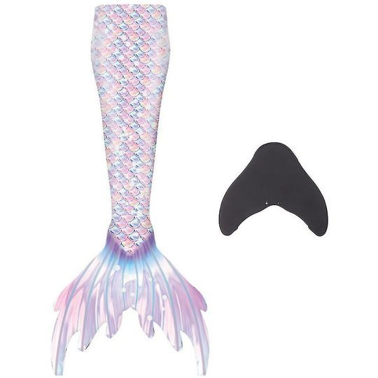 Mermaid Tails For Swimming For Kids And Adults With Monofin_(costbuy) pink XL