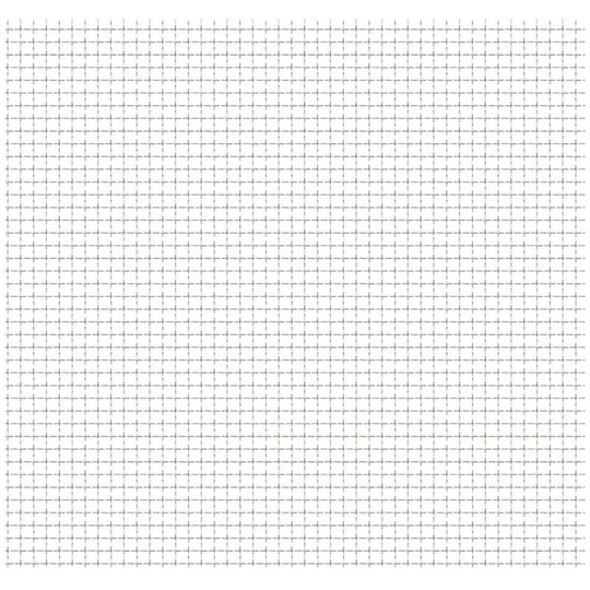 Hommoo - Crimped Garden Wire Fence Stainless Steel 50x50 cm 11x11x2 mm VD04421