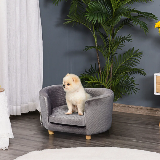 Moey Dog Sofa in Grey