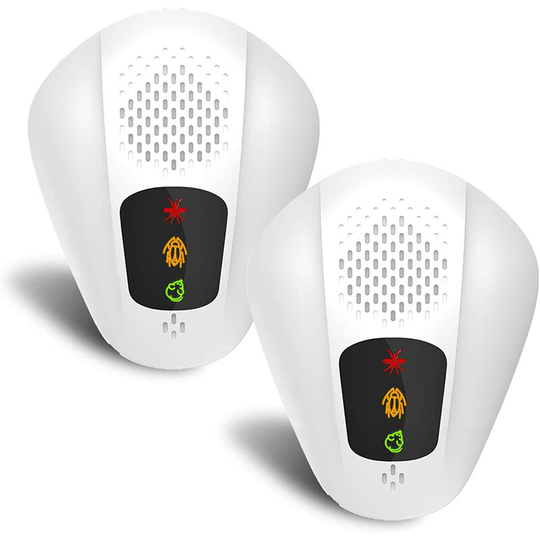 Deckon - 2021 Professional Ultrasonic Mice Mosquito Roach Repeller, Ultrasonic Mice Repeller Terminal, Ultrasonic Mice Insect Deterrent Device