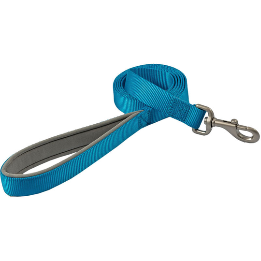 Ancol Viva Dog Lead (1.8m x 2.5cm) (Blue) - Blue