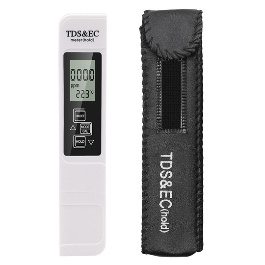 FVO - Water Quality Tester tds ec Temperature 3 in 1 Digital Tester ITDS-01 Water Test Pen with Backlit lcd Display for Drinking Water Hydroponics