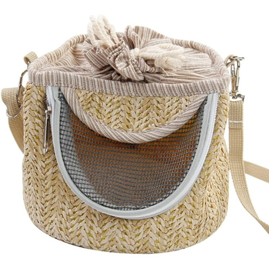 Pet Carrier Bag Portable Breathable Hamster Bag Shoulder Bag Travel Handbag Hiking Warm Winter Bag With Squirrel Cage