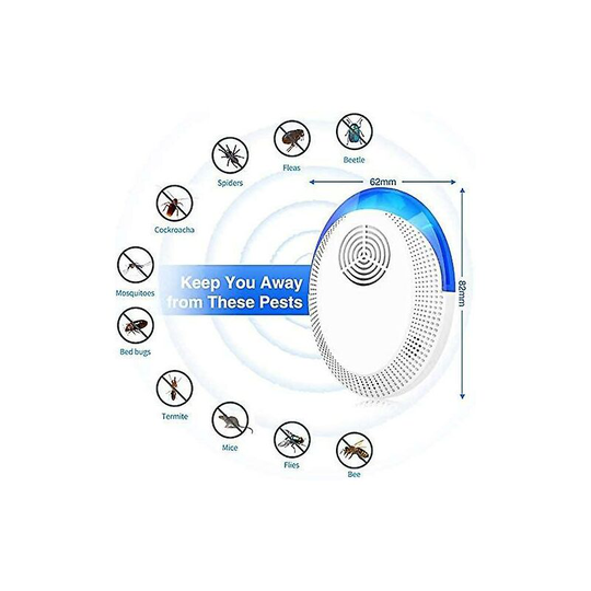 Sun Flowergb - 1pcs Ultrasonic Mosquito Killer, Ultrasonic Insect Repellent, Security Insect Repeller, Electronic Mosquito Killer Mouse with Built-in