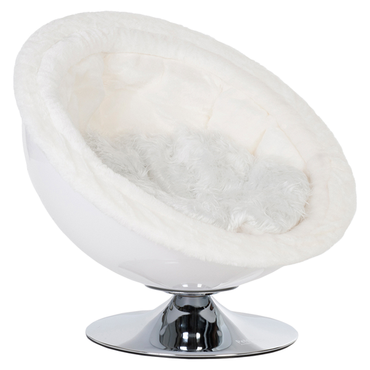 Retro Pet Nest - White: Diameter 60cm