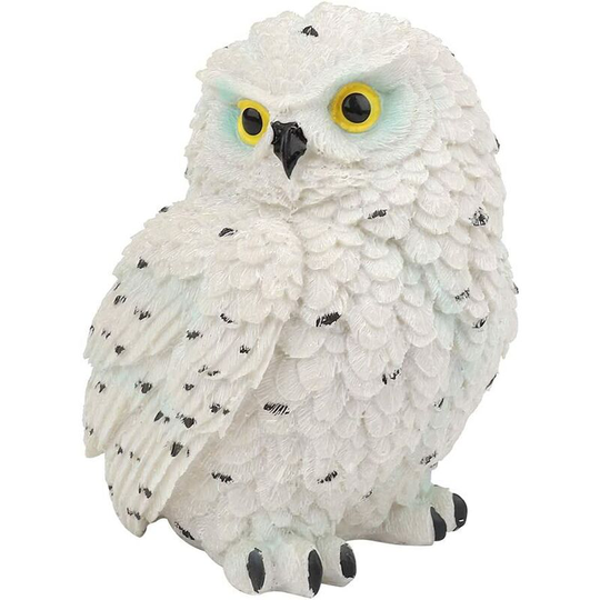 Miniature Owl Garden Statues, Decorative Birds Outdoor Garden Decoration Animals for Home Garden Outdoor Dollhouse Decoration