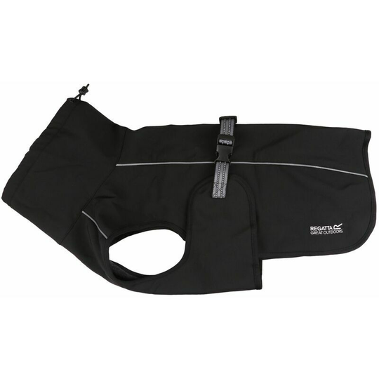 Regatta Softshell Dog Coat (L) (noir)