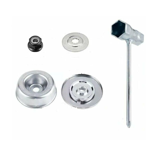 4pcs/Set Trimmer Parts and Accessories for stihl FS55 FS56 FS120 FS130 FS130R FS200 FS200R FS250, High Quality Metal Blade for stihl Brush Cutter