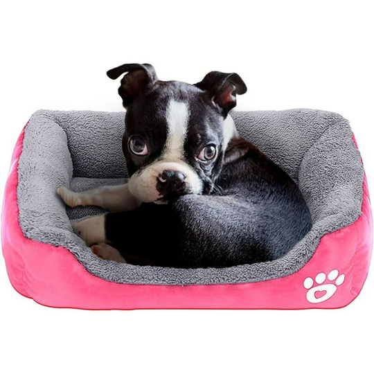 Dog Bed, Waterproof Pet Mat Cushion and Sleeping Pad for Kitty Cat and Small Puppy Dog, Soft and Washable(Pink)