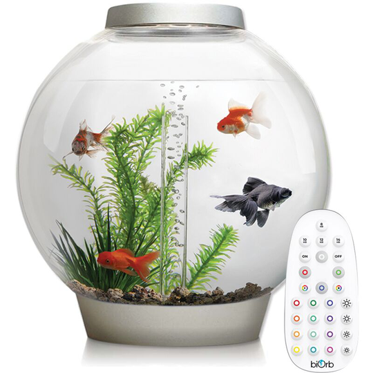 BiOrb Classic 30L Aquarium in Silver with MCR LED Lighting