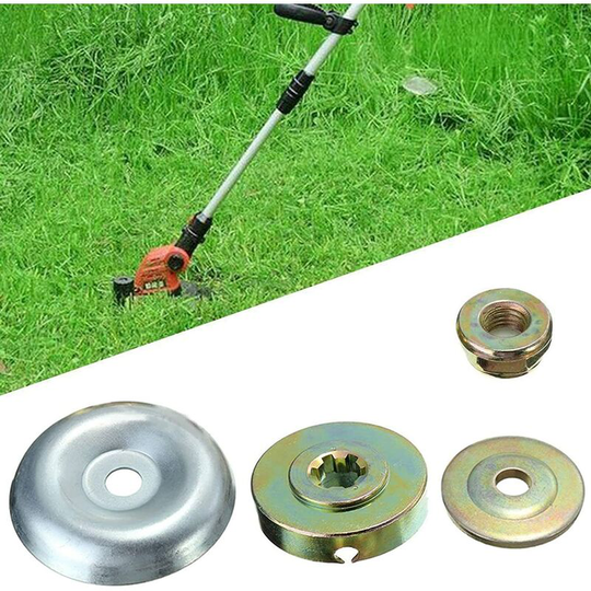 BR-Vie 4 Pieces Useful Replacement Edger Brush Cutter Metal Blade Attachment Kit Accessory (4 Pieces Set) - 4 Pieces Set