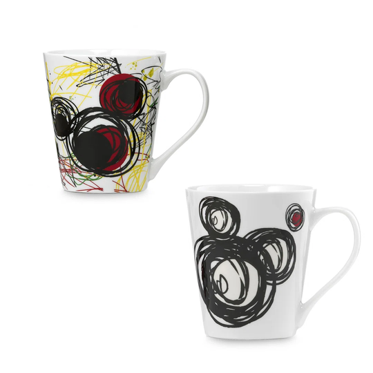 Mickey Classic Kit 2 Mugs Mickey Mouse Art Work