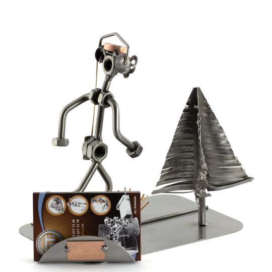 Jogger Screw Man Place Card Holder