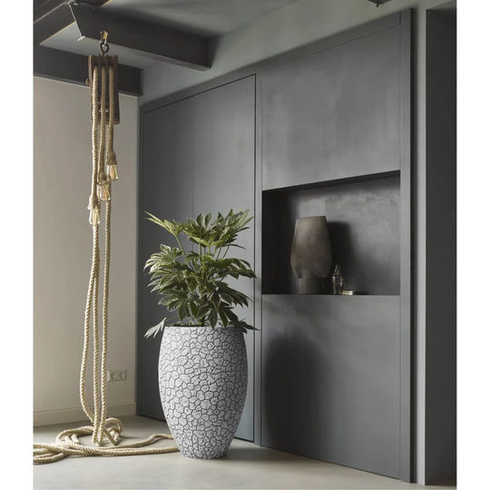 Capi Vase "Clay" Elegant "Deluxe" 50 x 72cm Ivory