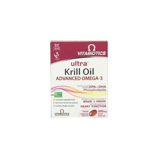 Vitabiotics Ultra Krill Oil Capsules | 30s