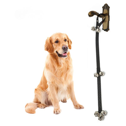 Pet Dog Doorbells Adjustable Nylon Rope Dog Doorbell