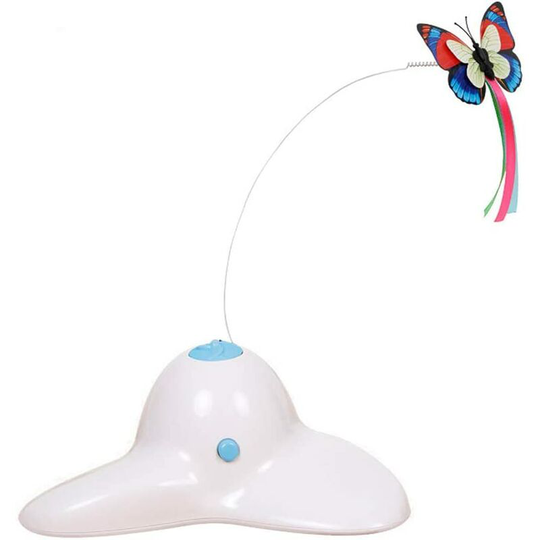 Denuotop - Interactive Indoor Cat Toy with 360° Rotating Butterfly