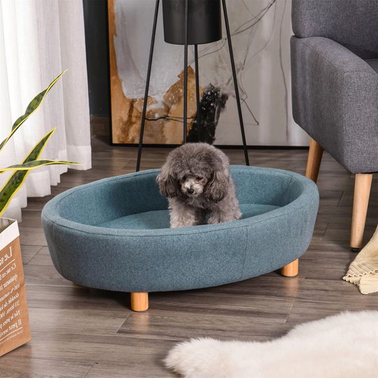 Meyerwood Dog Sofa in Light Blue