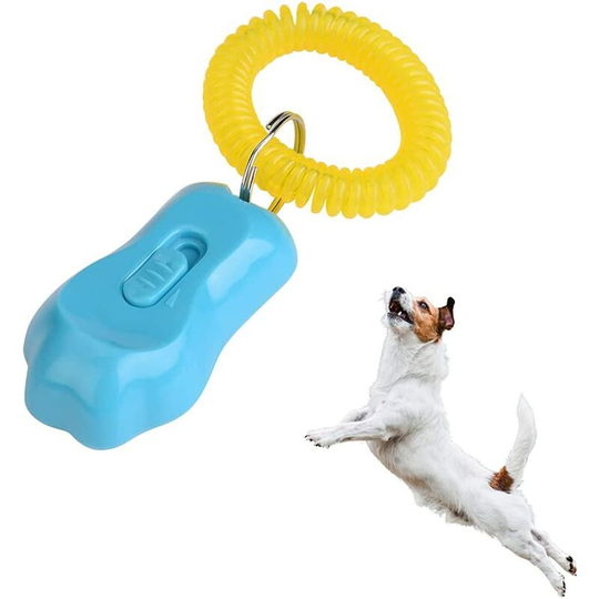 Sun Flowergb - Adjustable Training Clicker 3 Gears Belt Shaped Dog Training Clicker with Hand Strap for Horse, Cats, Birds Perfect for Behavioral