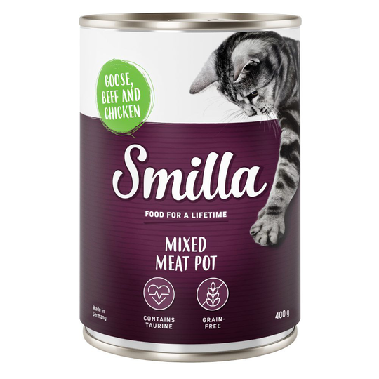 Smilla Tender Meat Mix 6 x 400g - Mixed Pack