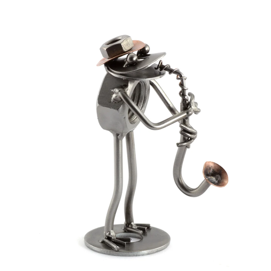 Frog Head Saxophone Prejean Screw Man