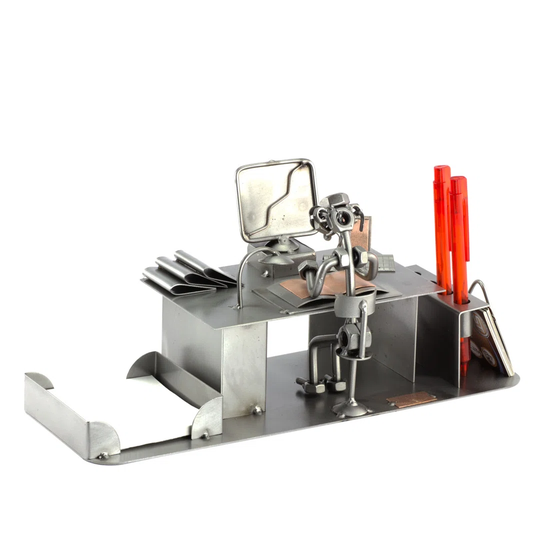 PC Computer Screw Man Desk Organiser