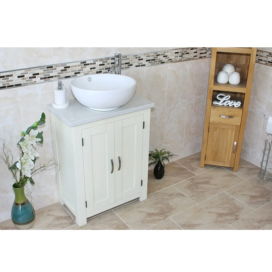 Robbs 650mm Free-standing Single Vanity Unit