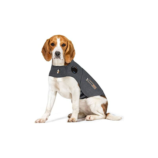 Dog Suppression Vest Medical Treatment Anxiety Vest Gray Dog Vest Size s