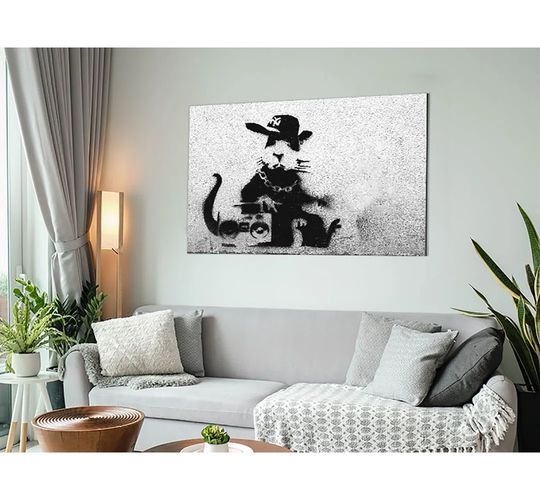 Rap Rat Metal Print