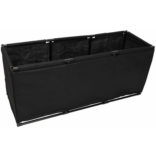 Small Animal Cage Black 105x34.5x45 cm Fabric Vidaxl Black