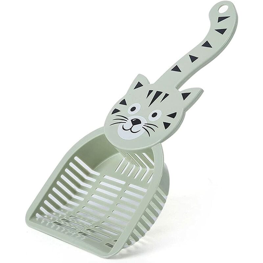 Cat Litter Scoop, Beautiful Cat Litter Shovel, Safe and Tasteless, Environmentally Friendly Materials, Deep Shovel for Quick Sifting Comfortable
