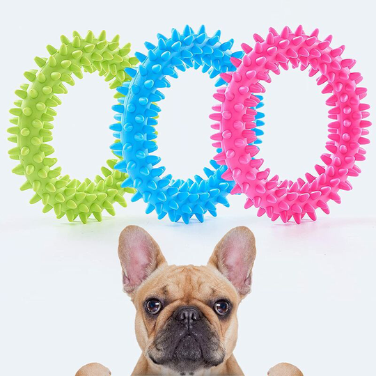 13treize - 3 Pack Puppy Teething Chew Toys for Relieve Itching and Clean Teeth - Dog Toys for Small Dogs, Puppies Dog Teething Toys - Size Small, Pet