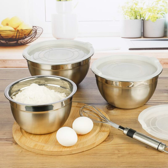 Hi Bowl Set Silver