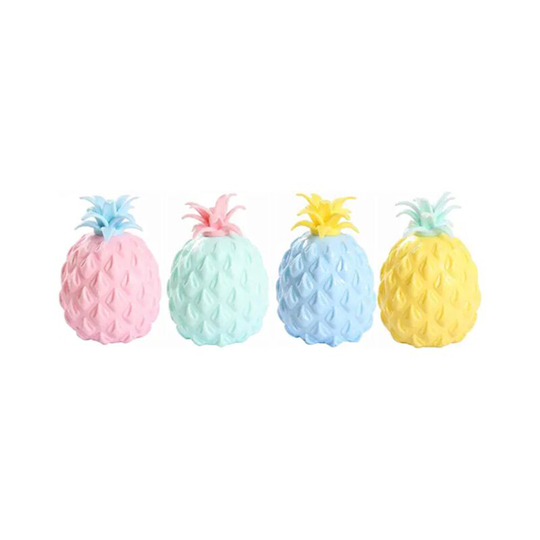 Sun Flowergb - 4 Pieces Pineapple Stress Toy - Anti Stress Toy - Anti Stress Toy - Simulation Pineapple - Stress Ball - Decompression Toy