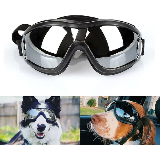 Pet Glasses, Waterproof, Windproof And Sunscreen Glasses For Medium-sized Dogs